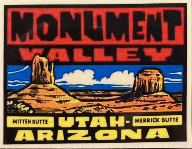 Utah Vintage Vacation Sticker